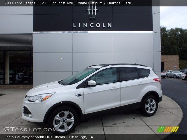 2014 Ford Escape SE 2.0L EcoBoost 4WD in White Platinum