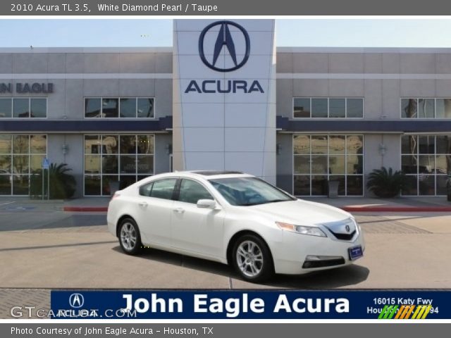 2010 Acura TL 3.5 in White Diamond Pearl