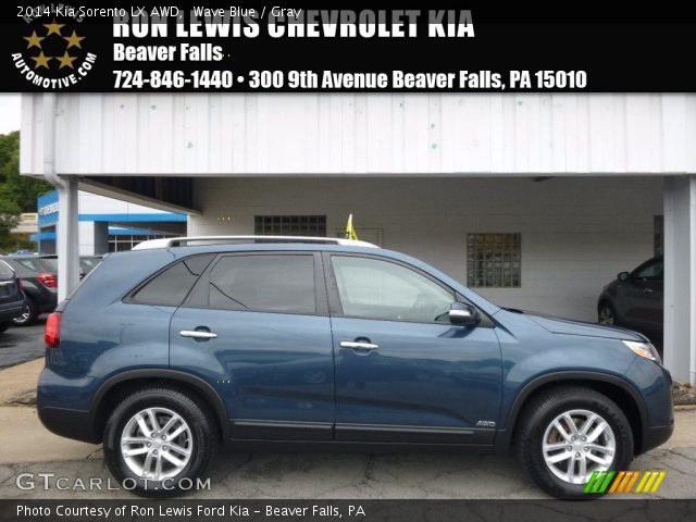 2014 Kia Sorento LX AWD in Wave Blue