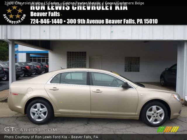 2008 Chevrolet Malibu LS Sedan in Golden Pewter Metallic