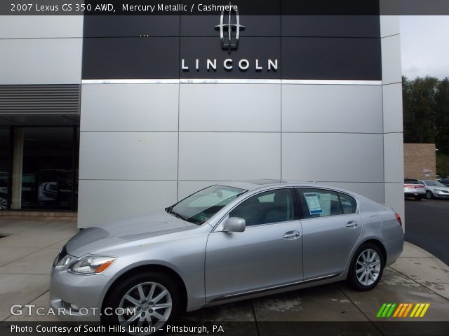 2007 Lexus GS 350 AWD in Mercury Metallic