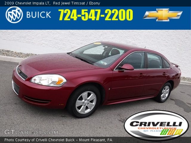 2009 Chevrolet Impala LT in Red Jewel Tintcoat