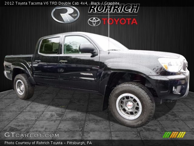 2012 Toyota Tacoma V6 TRD Double Cab 4x4 in Black