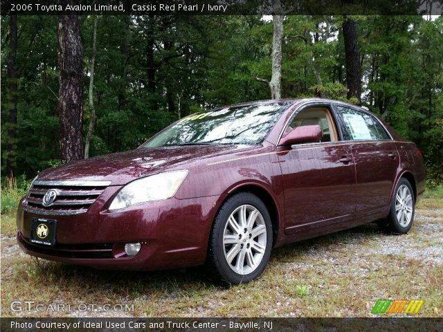 2006 Toyota Avalon Limited in Cassis Red Pearl