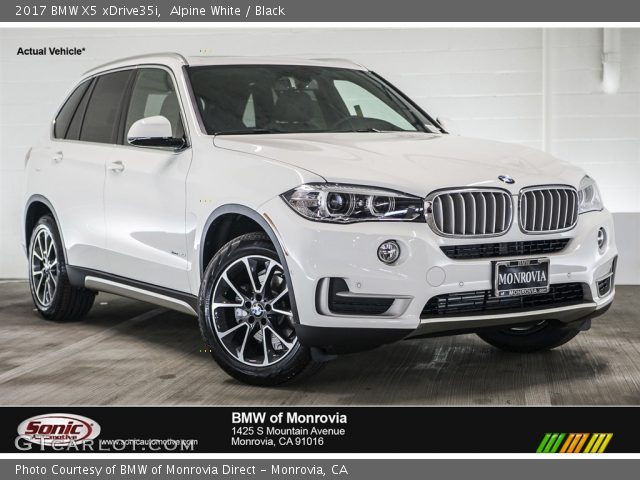 2017 BMW X5 xDrive35i in Alpine White