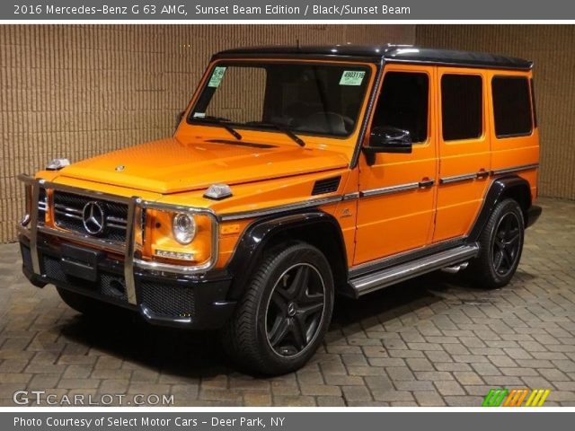 2016 Mercedes-Benz G 63 AMG in Sunset Beam Edition
