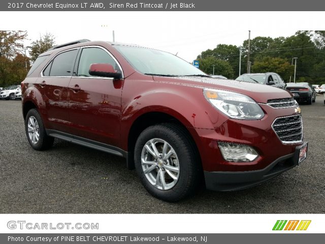 2017 Chevrolet Equinox LT AWD in Siren Red Tintcoat