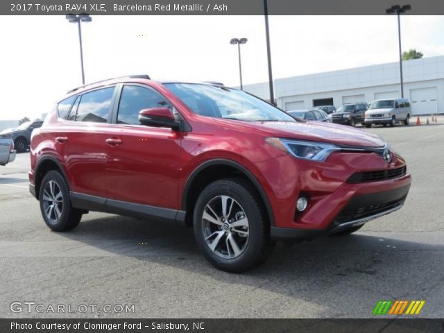 2017 Toyota RAV4 XLE in Barcelona Red Metallic