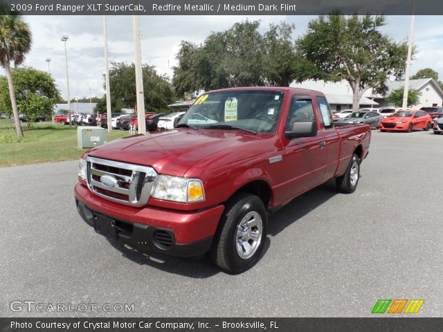 2009 Ford Ranger XLT SuperCab in Redfire Metallic