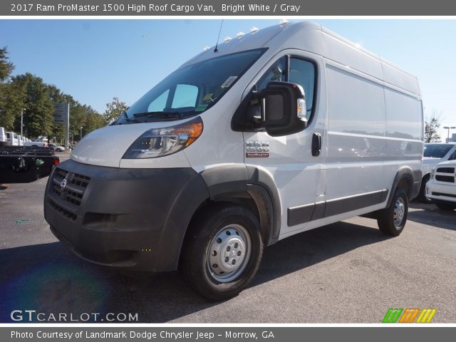 2017 Ram ProMaster 1500 High Roof Cargo Van in Bright White