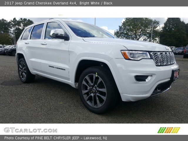 Bright White 2017 Jeep Grand Cherokee Overland 4x4 Black 2017 Jeep Grand Cherokee Overland 4x4 In Bright White