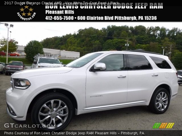 2017 Dodge Durango Citadel AWD in Vice White Tri-Coat Pearl