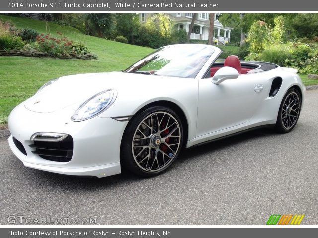 2014 Porsche 911 Turbo Cabriolet in White