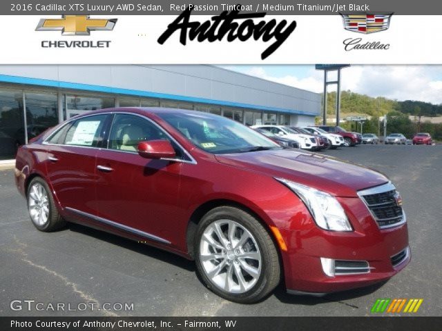 2016 Cadillac XTS Luxury AWD Sedan in Red Passion Tintcoat