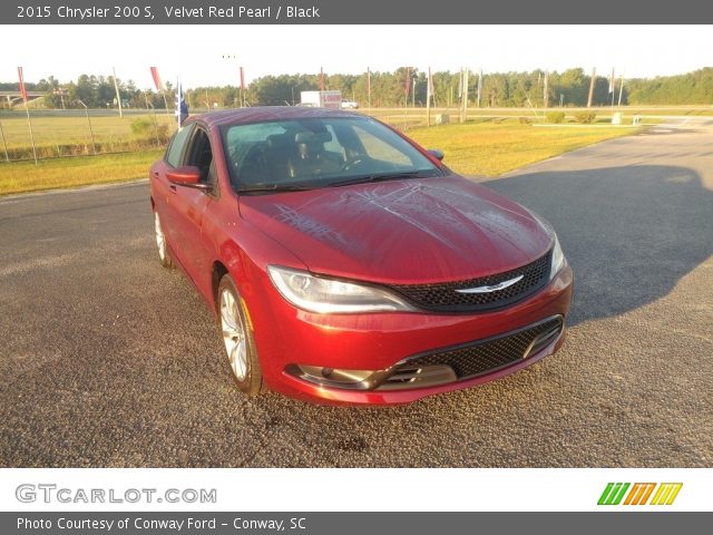 2015 Chrysler 200 S in Velvet Red Pearl