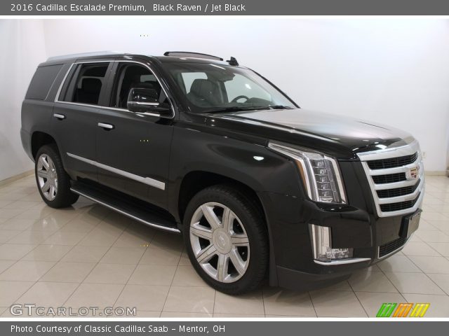 2016 Cadillac Escalade Premium in Black Raven