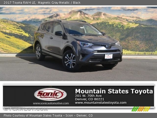 2017 Toyota RAV4 LE in Magnetic Gray Metallic