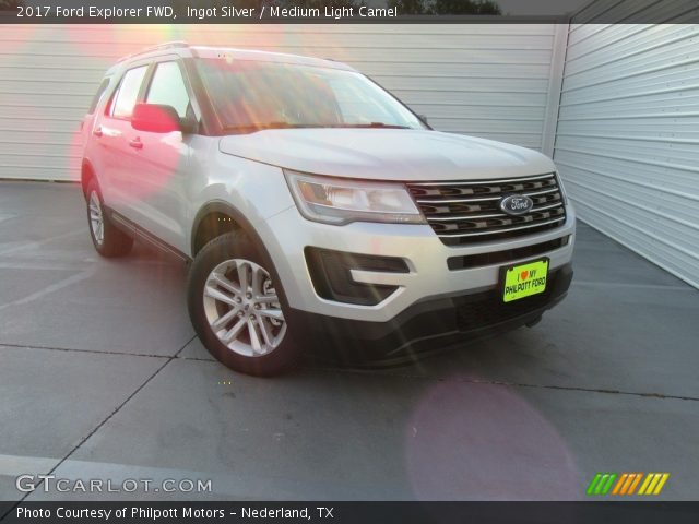 2017 Ford Explorer FWD in Ingot Silver