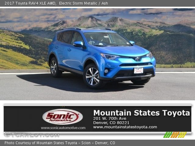 2017 Toyota RAV4 XLE AWD in Electric Storm Metallic
