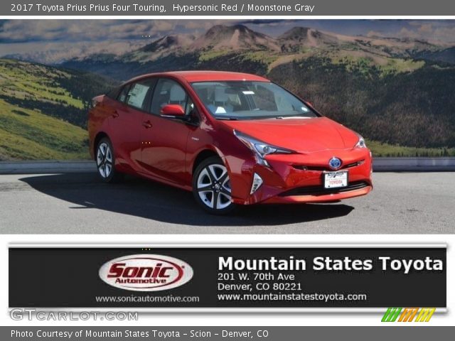 2017 Toyota Prius Prius Four Touring in Hypersonic Red