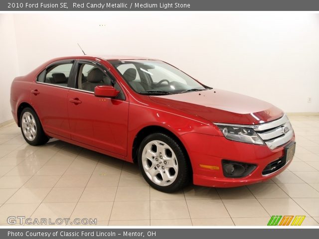 2010 Ford Fusion SE in Red Candy Metallic