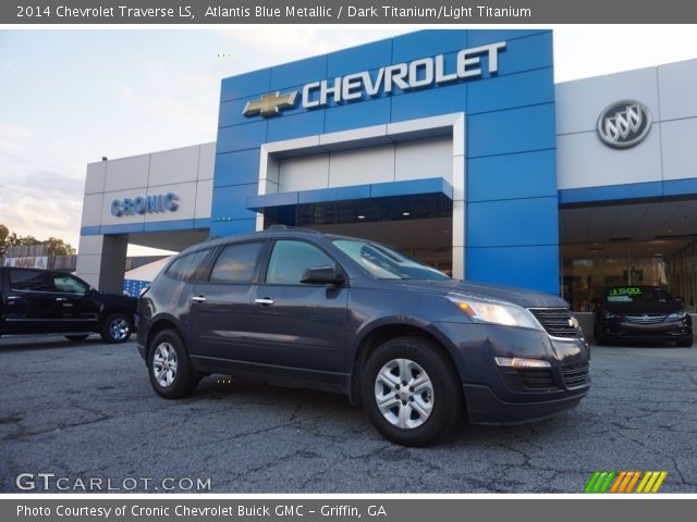 2014 Chevrolet Traverse LS in Atlantis Blue Metallic