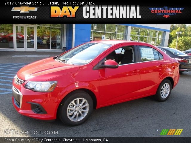 2017 Chevrolet Sonic LT Sedan in Red Hot