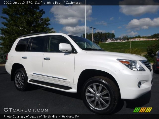 2011 Lexus LX 570 in Starfire White Pearl