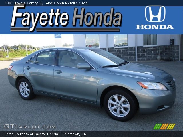 2007 Toyota Camry LE in Aloe Green Metallic