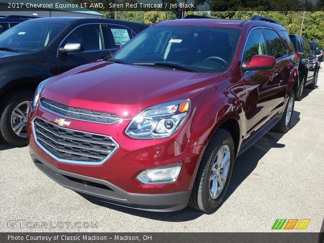 2017 Chevrolet Equinox LT AWD in Siren Red Tintcoat