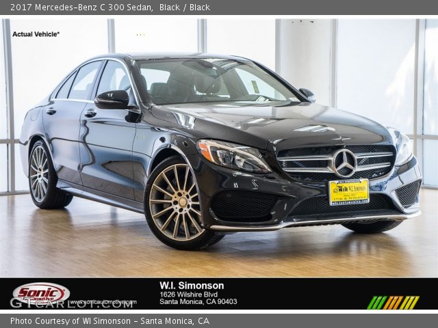 2017 Mercedes-Benz C 300 Sedan in Black