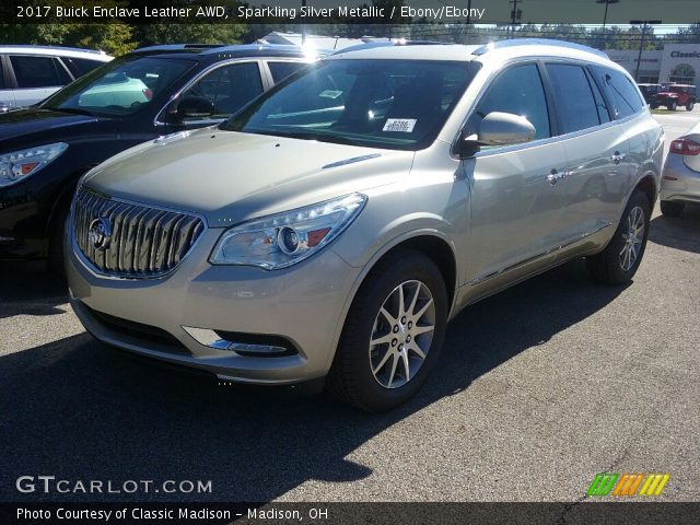 2017 Buick Enclave Leather AWD in Sparkling Silver Metallic
