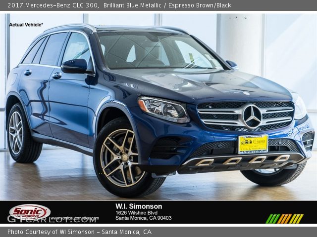 2017 Mercedes-Benz GLC 300 in Brilliant Blue Metallic