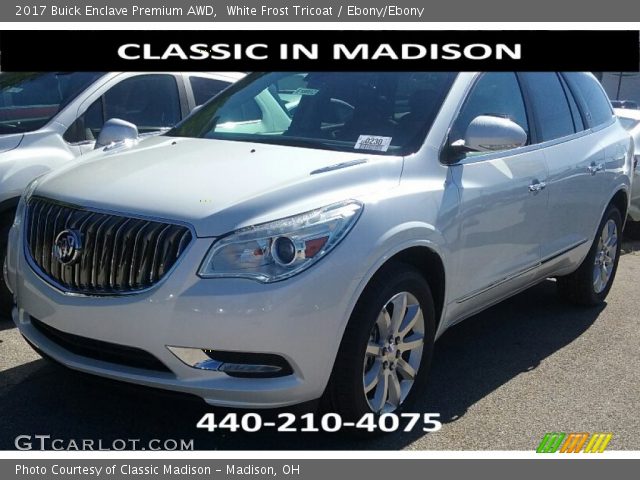 2017 Buick Enclave Premium AWD in White Frost Tricoat