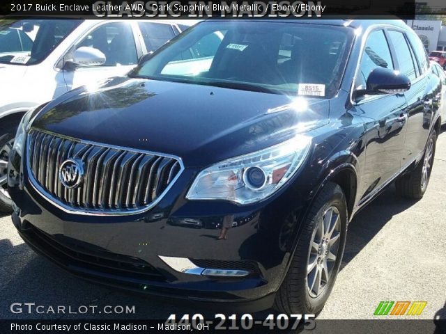 2017 Buick Enclave Leather AWD in Dark Sapphire Blue Metallic