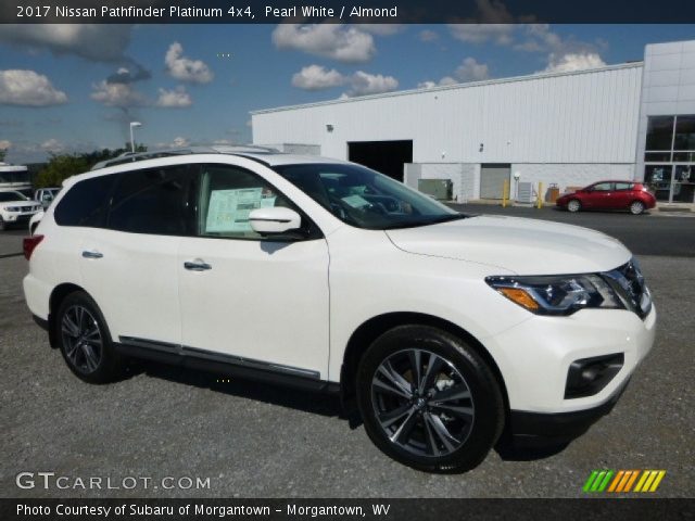 2017 Nissan Pathfinder Platinum 4x4 in Pearl White