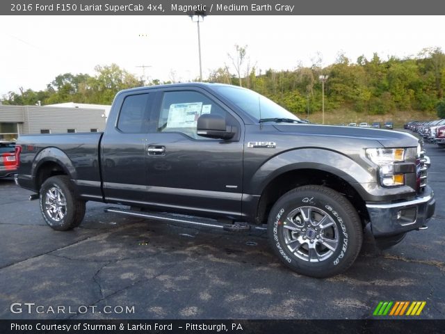 2016 Ford F150 Lariat SuperCab 4x4 in Magnetic
