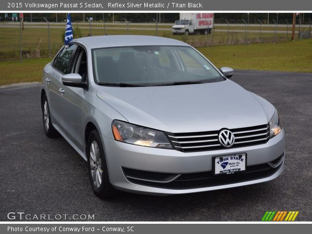 2015 Volkswagen Passat S Sedan in Reflex Silver Metallic