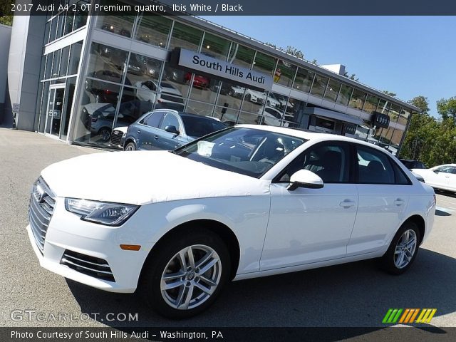 2017 Audi A4 2.0T Premium quattro in Ibis White