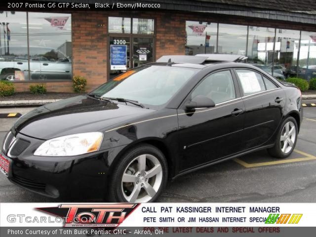 2007 Pontiac G6 GTP Sedan in Black