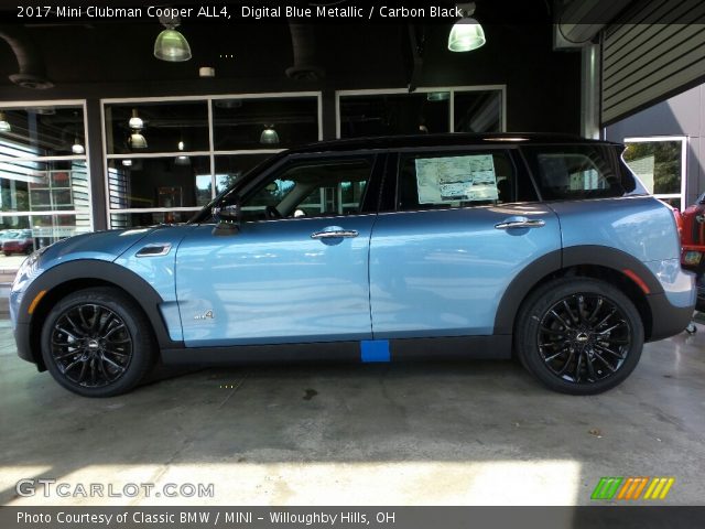 2017 Mini Clubman Cooper ALL4 in Digital Blue Metallic