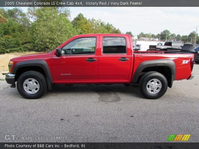 2005 Chevrolet Colorado LS Crew Cab 4x4 in Victory Red