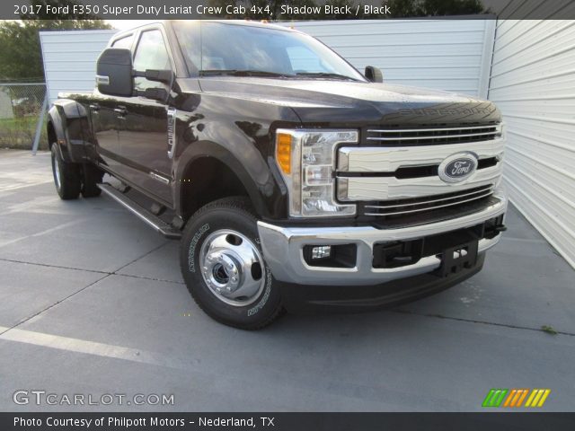 2017 Ford F350 Super Duty Lariat Crew Cab 4x4 in Shadow Black