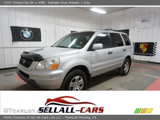 2003 Honda Pilot EX-L 4WD in Starlight Silver Metallic