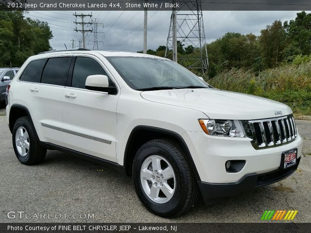 2012 Jeep Grand Cherokee Laredo 4x4 in Stone White