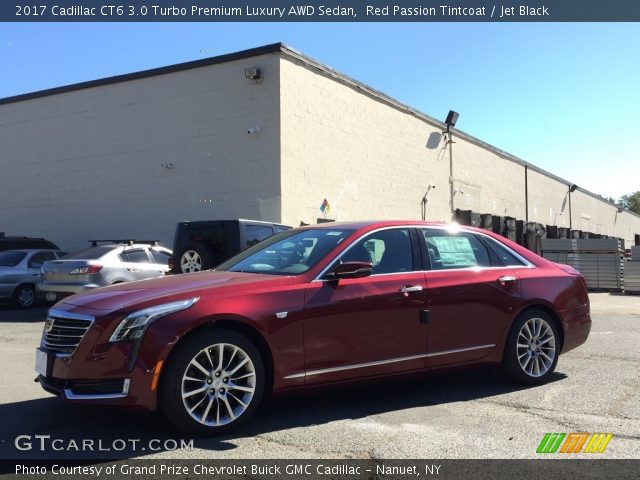 2017 Cadillac CT6 3.0 Turbo Premium Luxury AWD Sedan in Red Passion Tintcoat