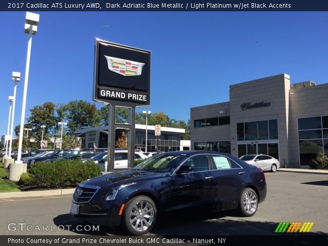 2017 Cadillac ATS Luxury AWD in Dark Adriatic Blue Metallic