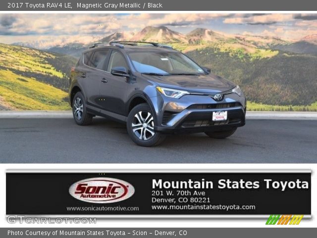 2017 Toyota RAV4 LE in Magnetic Gray Metallic