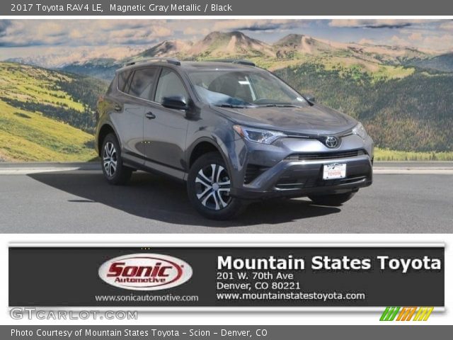 2017 Toyota RAV4 LE in Magnetic Gray Metallic