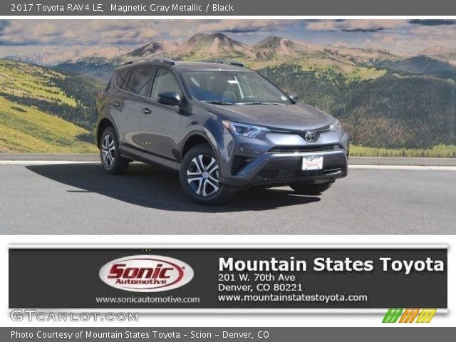 2017 Toyota RAV4 LE in Magnetic Gray Metallic